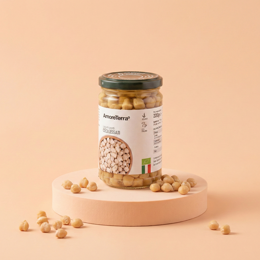 Ceci lessati Italia- Bio Italia 300g.