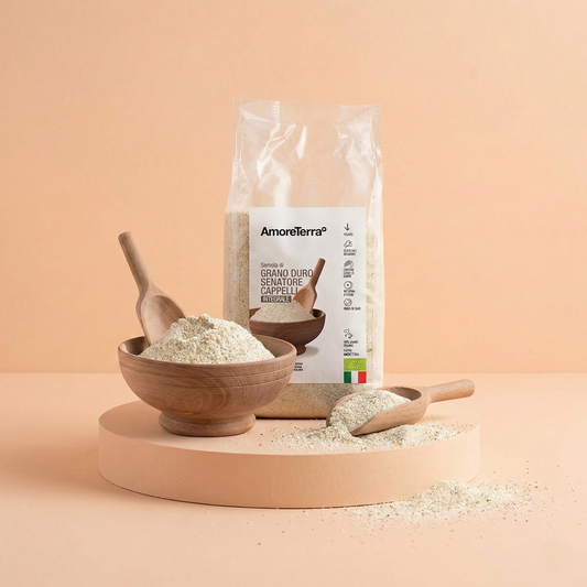 Semola Senatore Cappelli integrale (molitura a pietra) - BIO 500g.