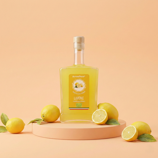 Liquore di Limone, artigianale -Bio- 500ml