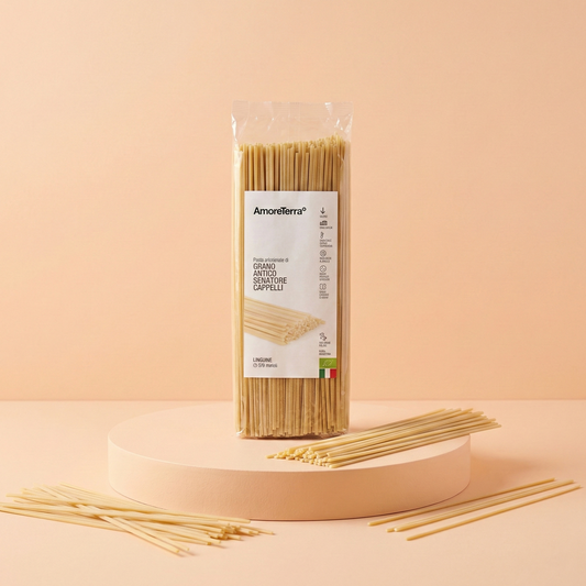 Linguine Senatore Cappelli - artigianale, BIO, grani antichi 500g.