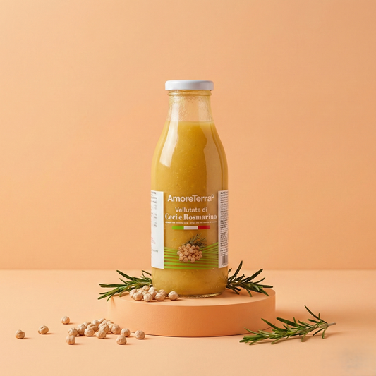 Vellutata bio | Ceci e rosmarino | 500 ml | AmoreTerra