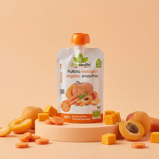 Frullato di carota, albicocca e zucca 100% BIO 120 g