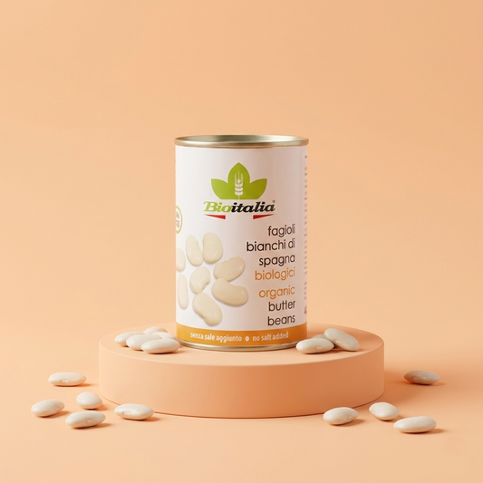 Fagioli bianchi di spagna lessi BIO 400 g