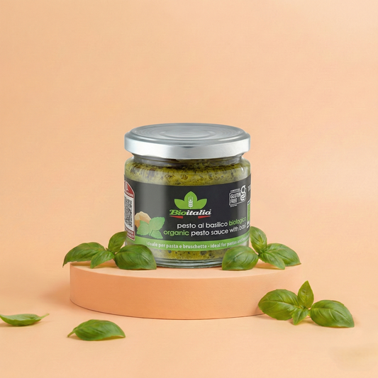 Pesto al basilico BIO 180g