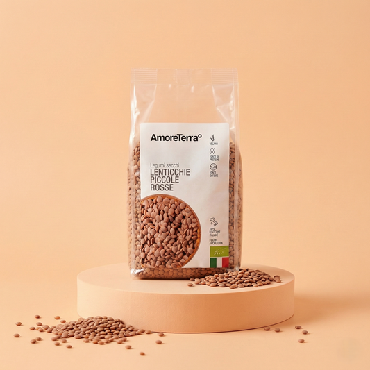 Lenticchie Piccole Rosse - Bio Italia 400g.