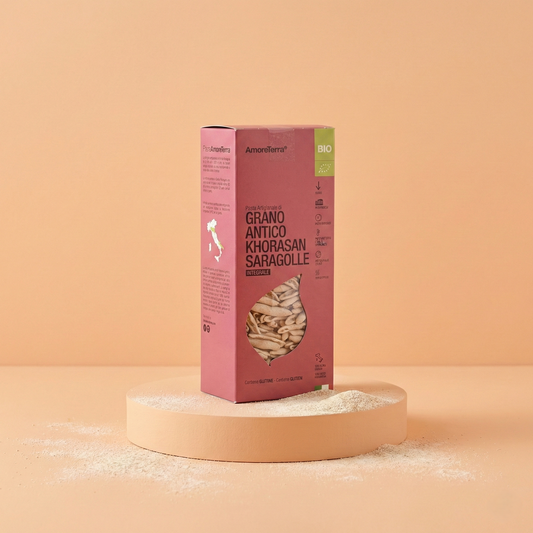 Raschiatelli di grano khorasan - artigianale, BIO, grani antichi Italia, 500g.