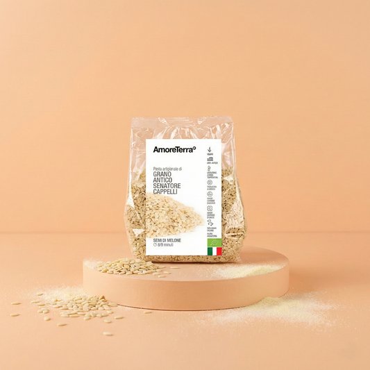 Semi di melone Senatore Cappelli - artigianale, BIO, grani antichi 500g.
