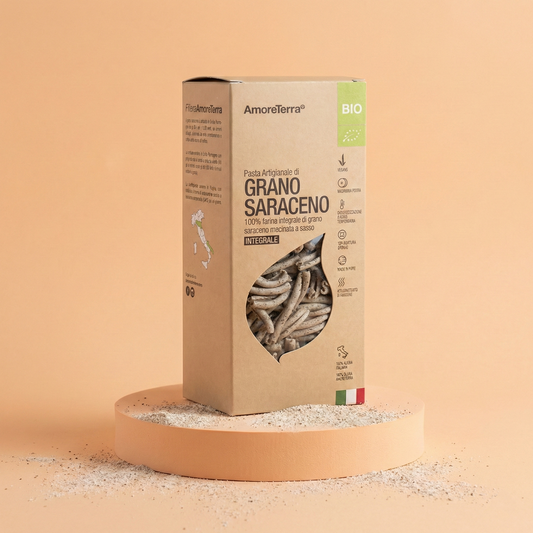 Strozzapreti di Grano Saraceno - artigianale, BIO, 250g.
