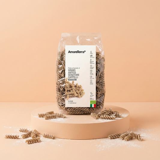 Eliche integrali Senatore Cappelli - artigianale, BIO, grani antichi 500g.