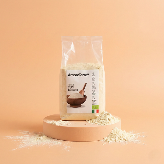 Farina di Ceci integrale (molitura a pietra) - Bio 350g.