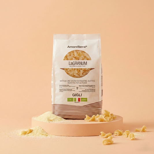 Gigli tradizionale "LaGranum" - artigianale, BIO, grano italiano 500g.
