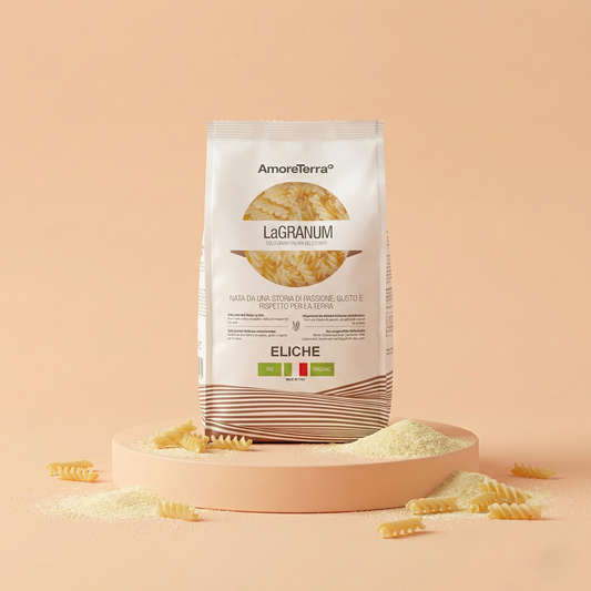 Eliche tradizionale "LaGranum" - artigianale, BIO, grano italiano 500g.