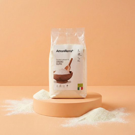 Semola rimacinata di grano duro BIO 1Kg