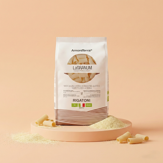 Rigatoni "La Tradizionale" - artigianale, BIO, grano italiano 500g.