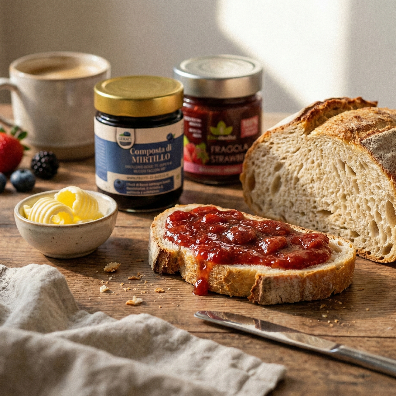 Marmellate, composte e confetture