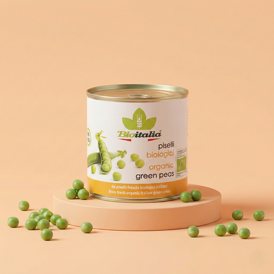 Piselli freschi lessi BIO 400 g
