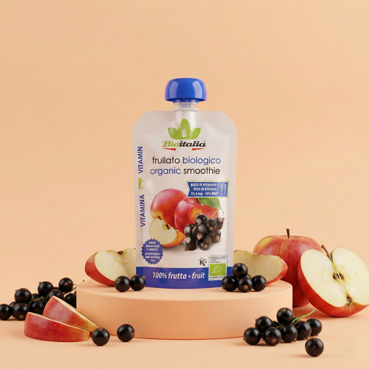 Frullato di mela e ribes nero 100% BIO 120 g