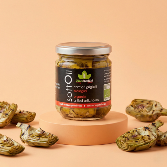 Carciofi grigliati BIO in olio ex.verg. 180g