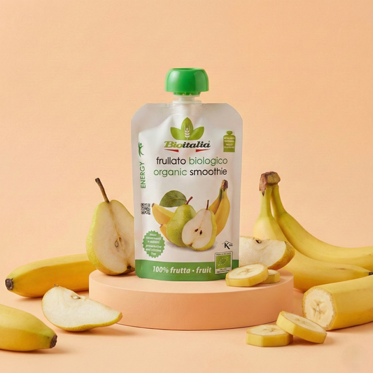 Frullato di pera e banana 100% BIO 120 g