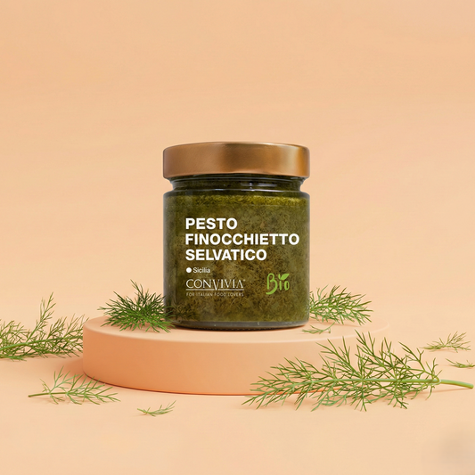 Pesto di finocchietto selvatico bio 190g