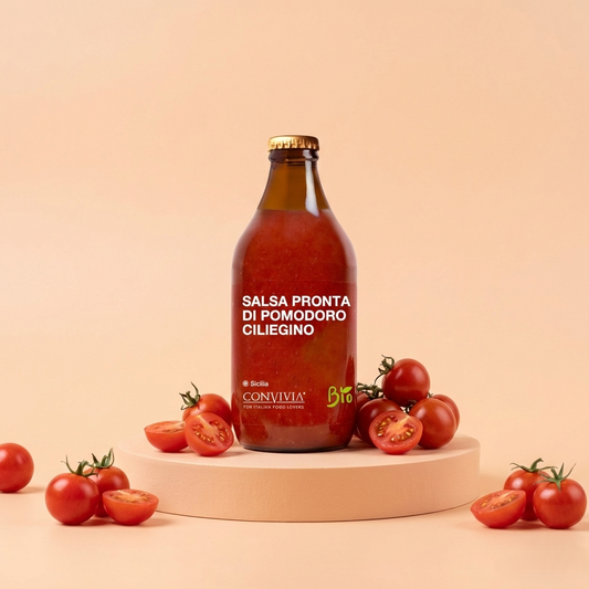Salsa pronta di pomodoro ciliegino bio 330g